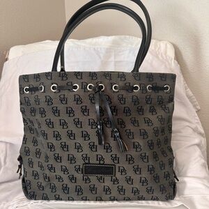 Dooney & Burke Monogram Tote Bag